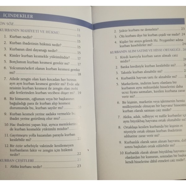 KURBAN SIKÇA SORULANLAR