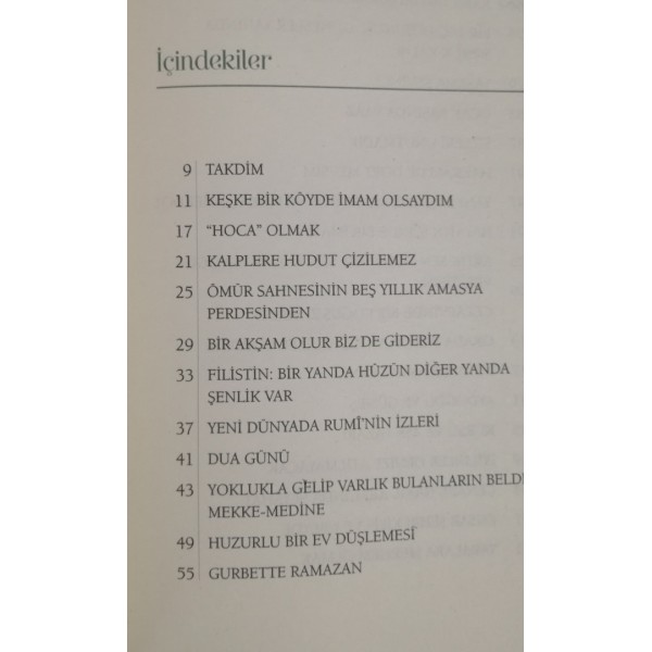 DİN GÖREVLİSİNİN HATIRA DEFTERİ