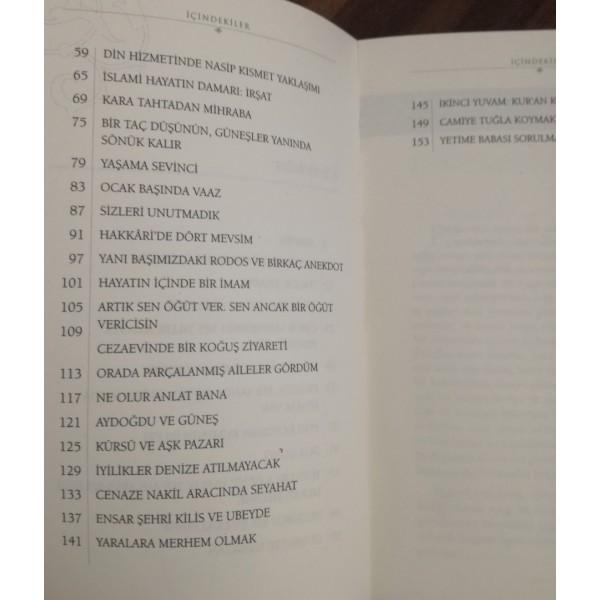 DİN GÖREVLİSİNİN HATIRA DEFTERİ